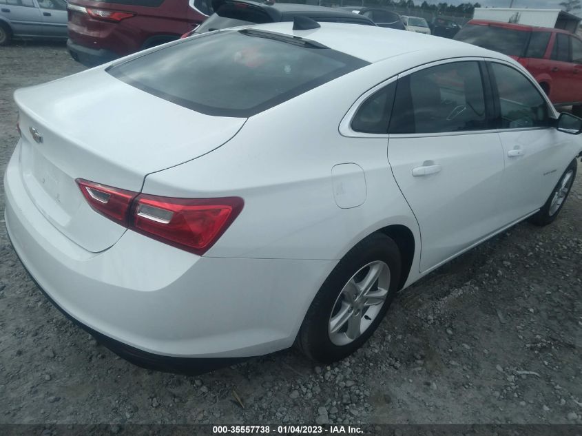 2022 CHEVROLET MALIBU LS VIN: 1G1ZB5ST4NF215125