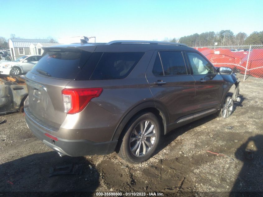2021 FORD EXPLORER LIMITED VIN: 1FMSK7FH1MGB05938
