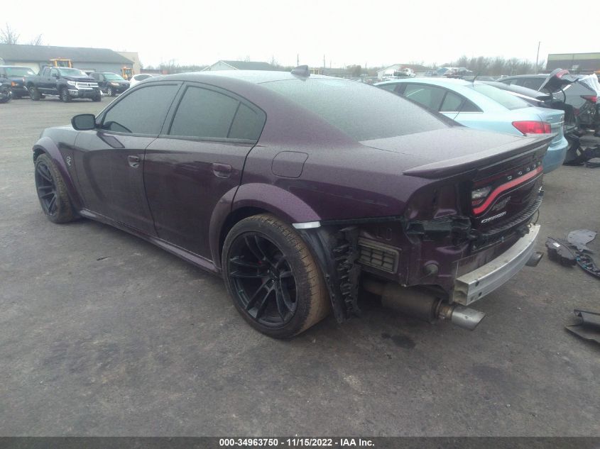 2021 DODGE CHARGER SRT HELLCAT WIDEBODY VIN: 2C3CDXL97MH601609