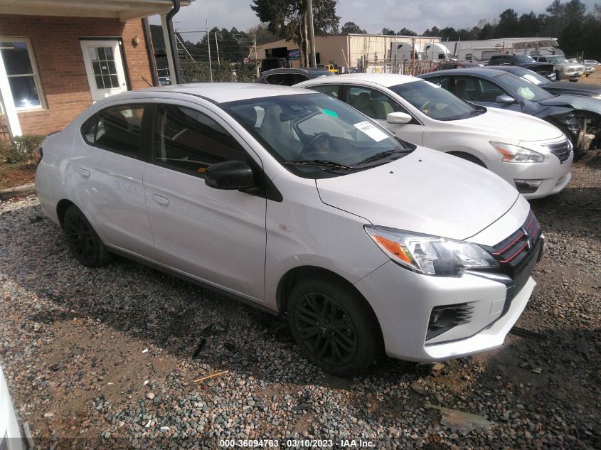 2022 MITSUBISHI MIRAGE G4 ES/LE/BLACK EDITION VIN: ML32FUFJ7NHF05174