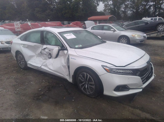 2022 HONDA ACCORD HYBRID EX-L VIN: 1HGCV3F54NA005871