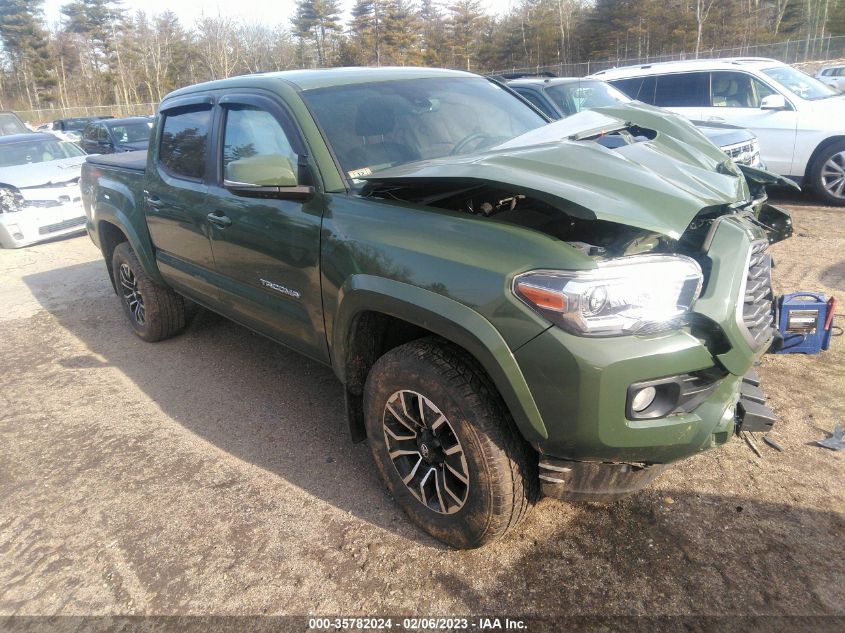 2022 TOYOTA TACOMA 4WD SR/SR5/TRD SPORT VIN: 3TYCZ5AN4NT058681