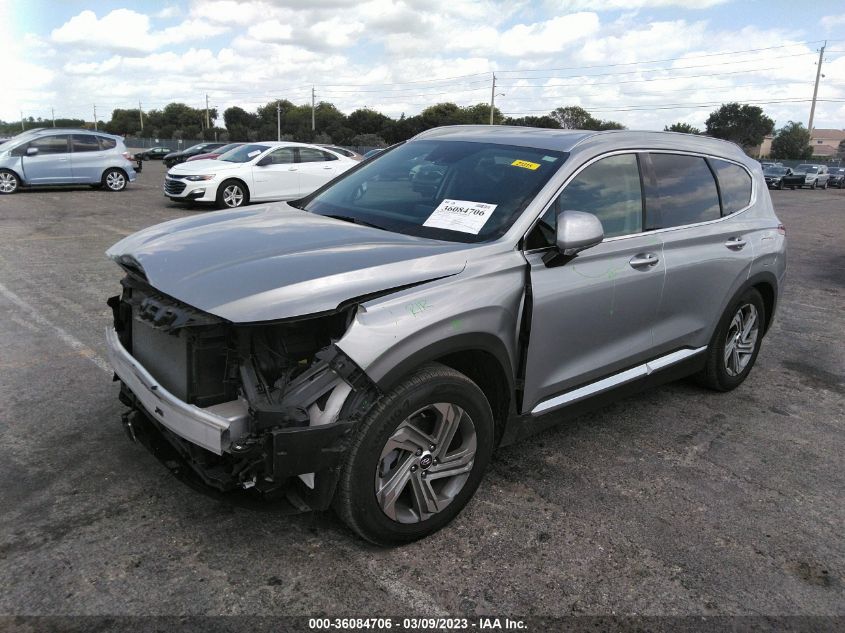 2022 HYUNDAI SANTA FE SEL VIN: 5NMS24AJ6NH424839