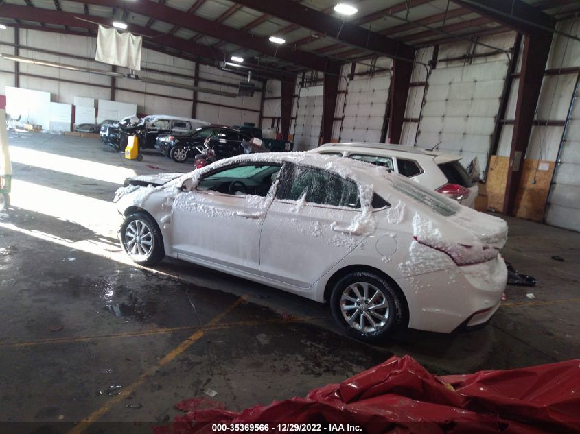 2022 HYUNDAI ACCENT SEL VIN: 3KPC24A66NE158309