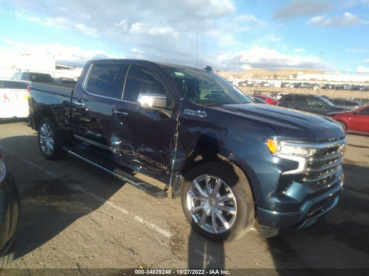 2022 CHEVROLET SILVERADO 1500 HIGH COUNTRY VIN: 3GCUDJET8NG509853
