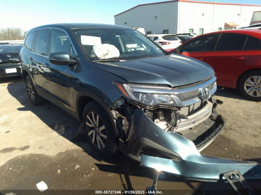2021 HONDA PILOT EX VIN: 5FNYF5H32MB014258