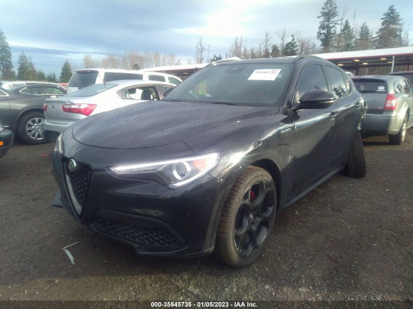 2022 ALFA ROMEO STELVIO VELOCE VIN: ZASPAKBN5N7D37060