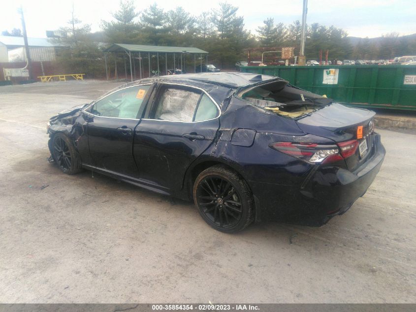 2022 TOYOTA CAMRY XSE VIN: 4T1K61AKXNU700147