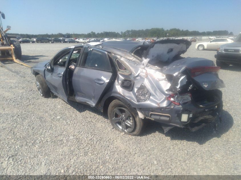 2021 KIA K5 LXS VIN: 5XXG14J23MG036272