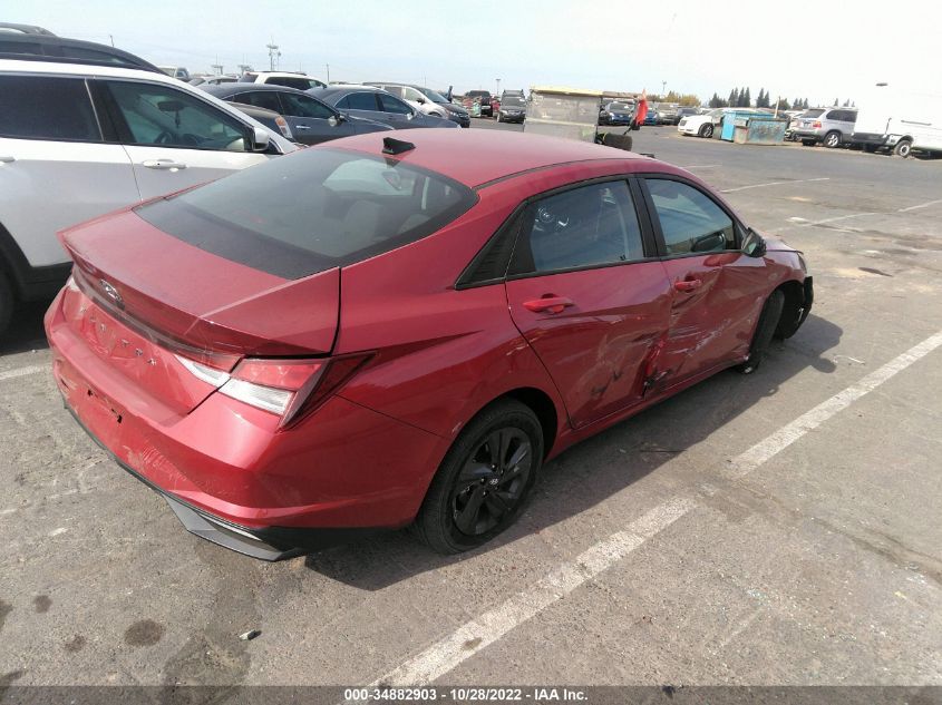 2022 HYUNDAI ELANTRA SEL VIN: KMHLM4AG3NU282019
