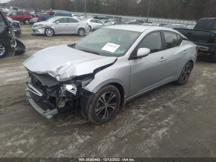 2021 NISSAN SENTRA SV VIN: 3N1AB8CV4MY253390