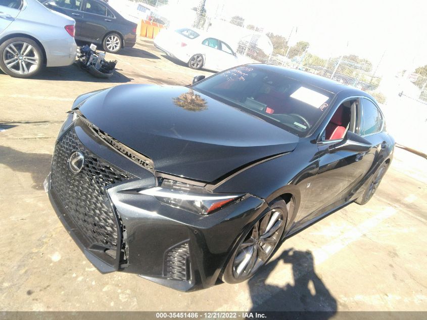 2021 LEXUS IS IS 350 F SPORT VIN: JTHGZ1B20M5043785