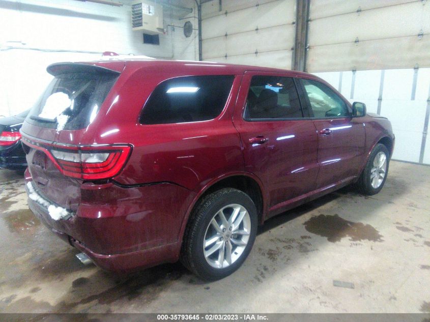 2022 DODGE DURANGO GT VIN: 1C4RDJDG7NC104953