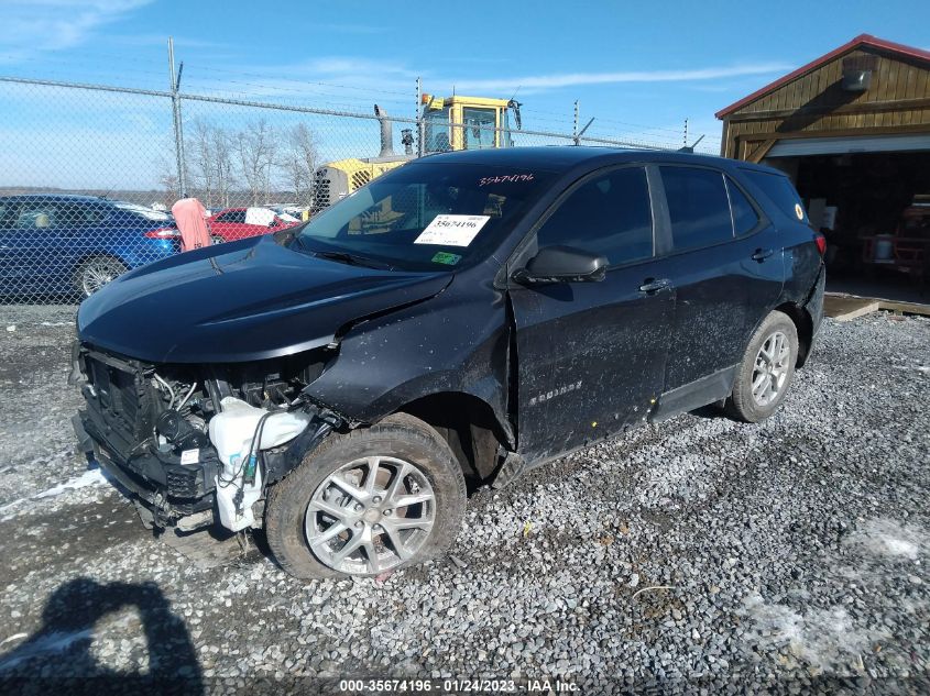 2022 CHEVROLET EQUINOX LS VIN: 2GNAXSEV6N6115904
