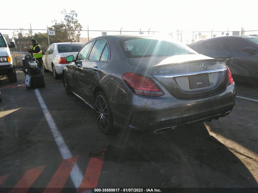 2021 MERCEDES-BENZ C-CLASS C 300 VIN: W1KWF8DBXMR637343