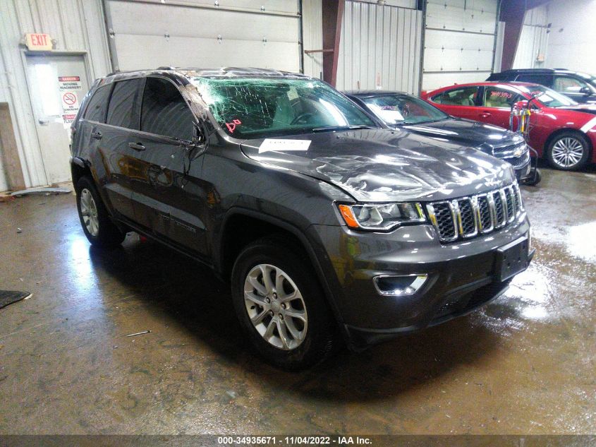 2021 JEEP GRAND CHEROKEE LAREDO E VIN: 1C4RJFAG5MC677651
