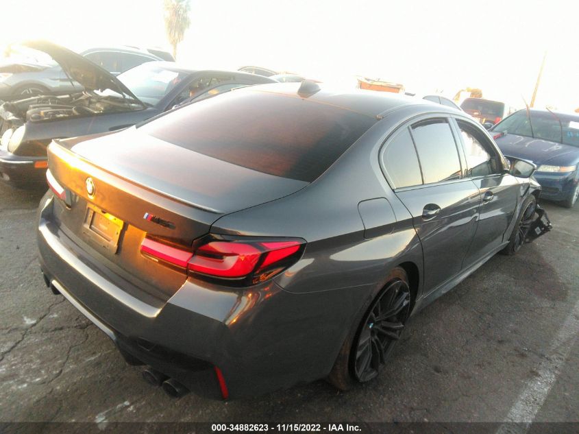 2021 BMW M5 VIN: WBS83CH01MCF80214
