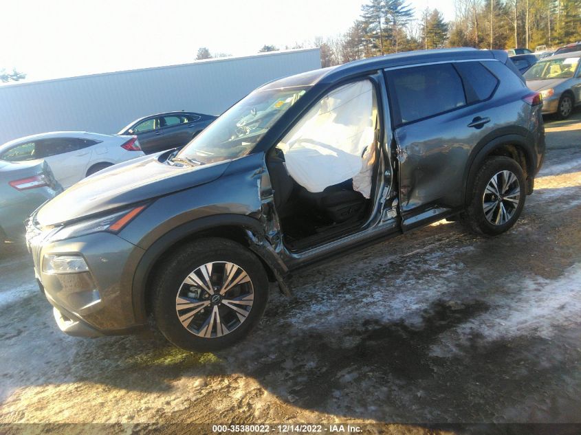 2022 NISSAN ROGUE SV VIN: 5N1BT3BB4NC703876