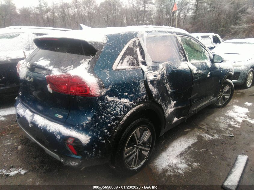 2022 KIA NIRO EX PREMIUM VIN: KNDCE3LC9N5528006