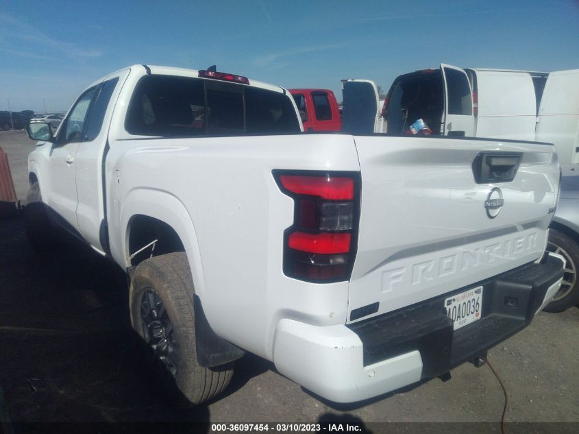 2022 NISSAN FRONTIER SV VIN: 1N6ED1CLXNN627950