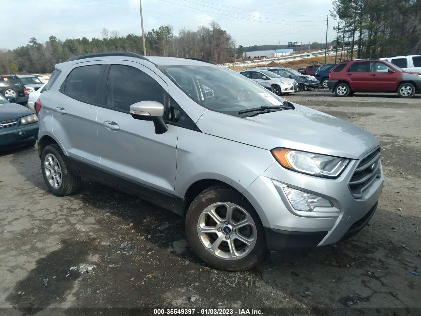 2021 FORD ECOSPORT SE VIN: MAJ3S2GE7MC408994