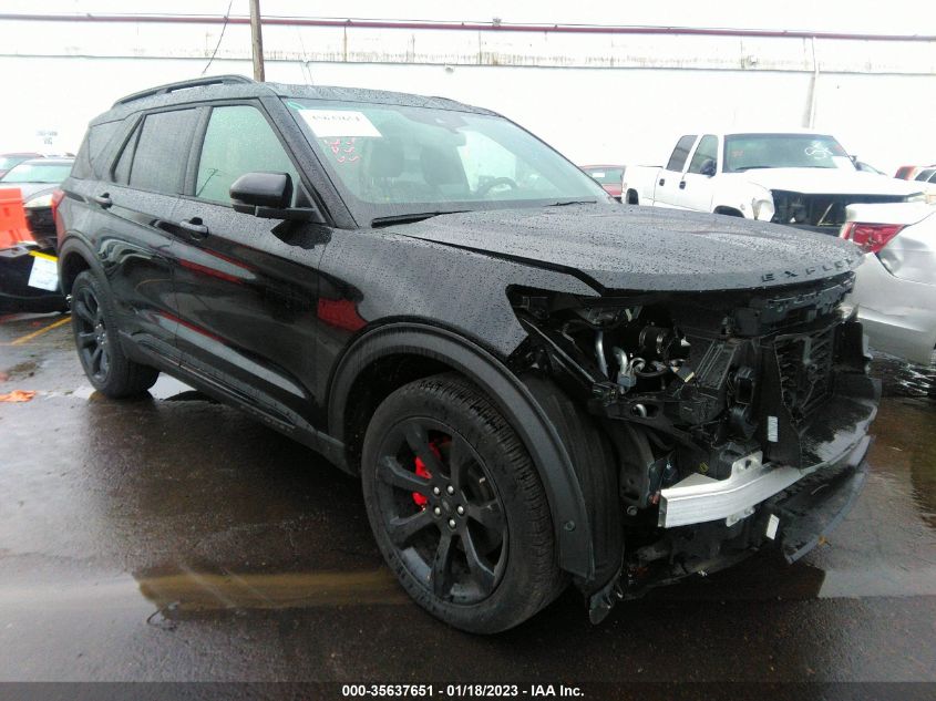 2021 FORD EXPLORER ST VIN: 1FM5K8GC2MGA06258