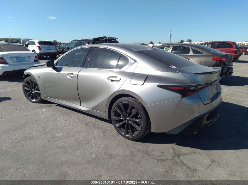 2021 LEXUS IS IS 350 F SPORT VIN: JTHGZ1B2XM5042076