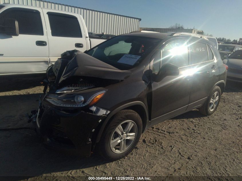 2021 CHEVROLET TRAX LT VIN: KL7CJLSB9MB338532