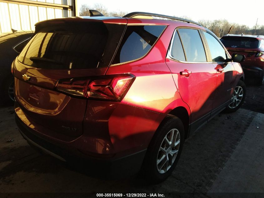 2022 CHEVROLET EQUINOX LT VIN: 3GNAXUEV7NL199531