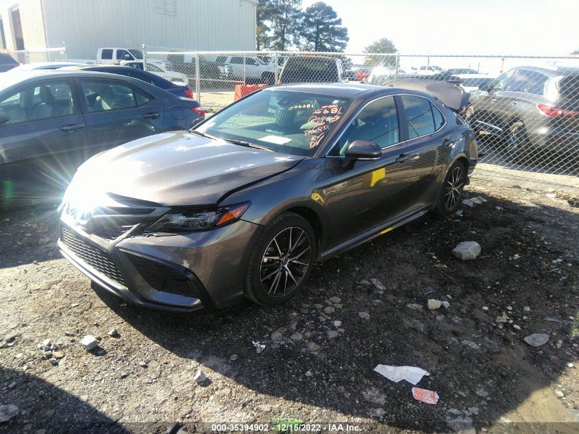 2022 TOYOTA CAMRY SE VIN: 4T1G11AK4NU006381