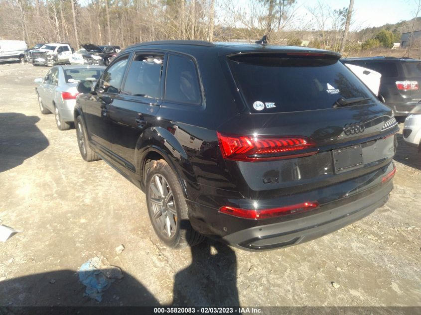 2022 AUDI Q7 PREMIUM PLUS VIN: WA1LJBF79ND009767