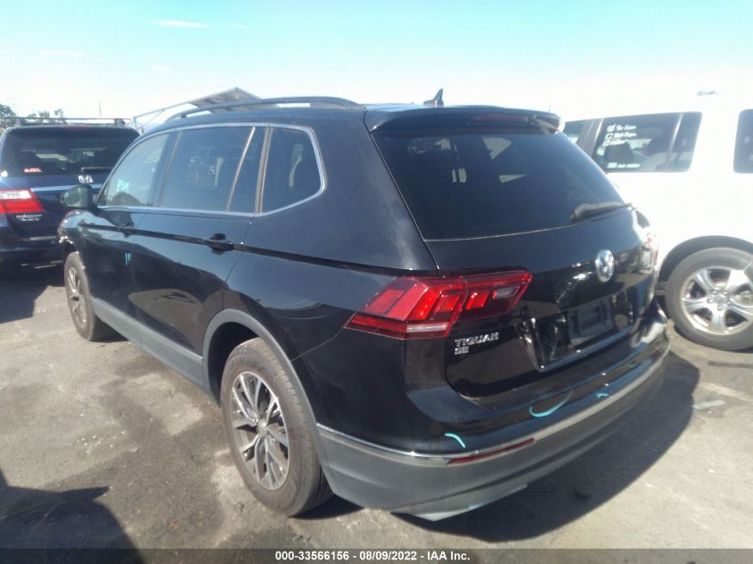 2020 VOLKSWAGEN TIGUAN SE/SEL/SE R-LINE BLACK VIN: 3VV3B7AX7LM053731