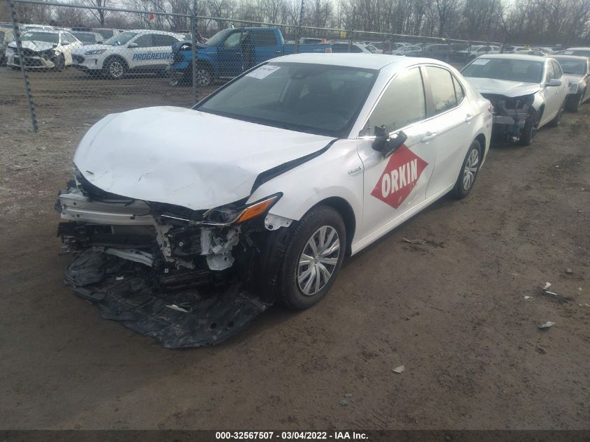 2021 TOYOTA CAMRY HYBRID LE VIN: 4T1C31AK7MU568167