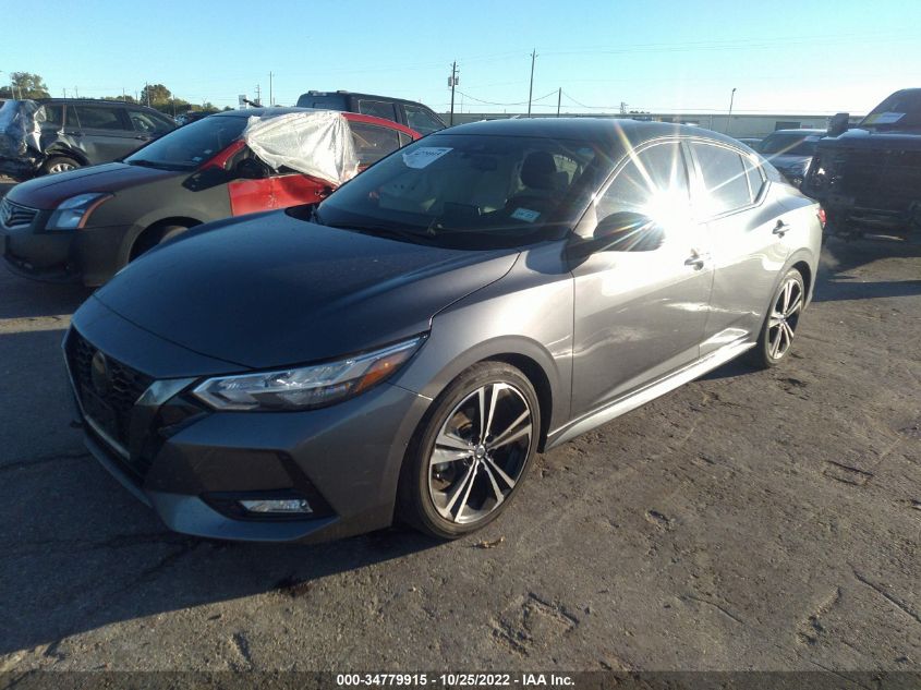 2021 NISSAN SENTRA SR VIN: 3N1AB8DV6MY200883