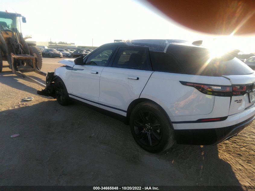 2021 LAND ROVER RANGE ROVER VELAR R-DYNAMIC S VIN: SALYT2EU1MA313049