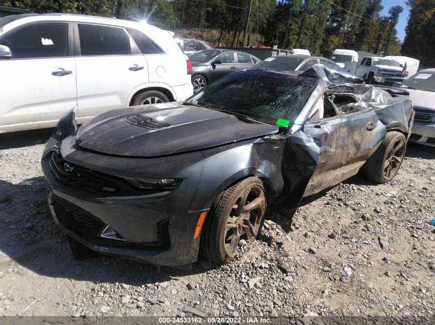 2022 CHEVROLET CAMARO LT1 VIN: 1G1FE1R77N0106270