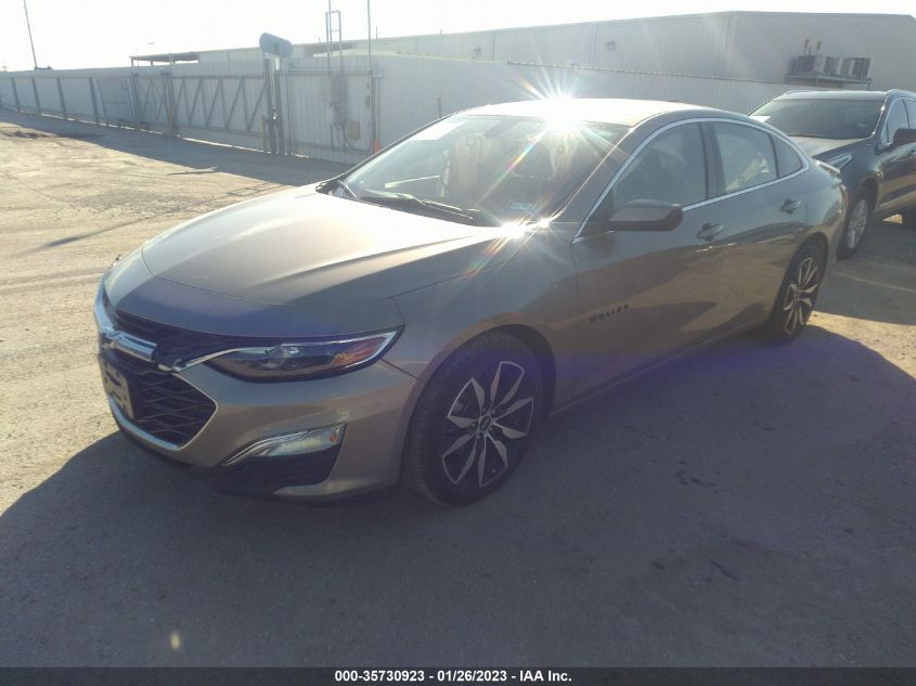 2022 CHEVROLET MALIBU RS VIN: 1G1ZG5ST9NF207314