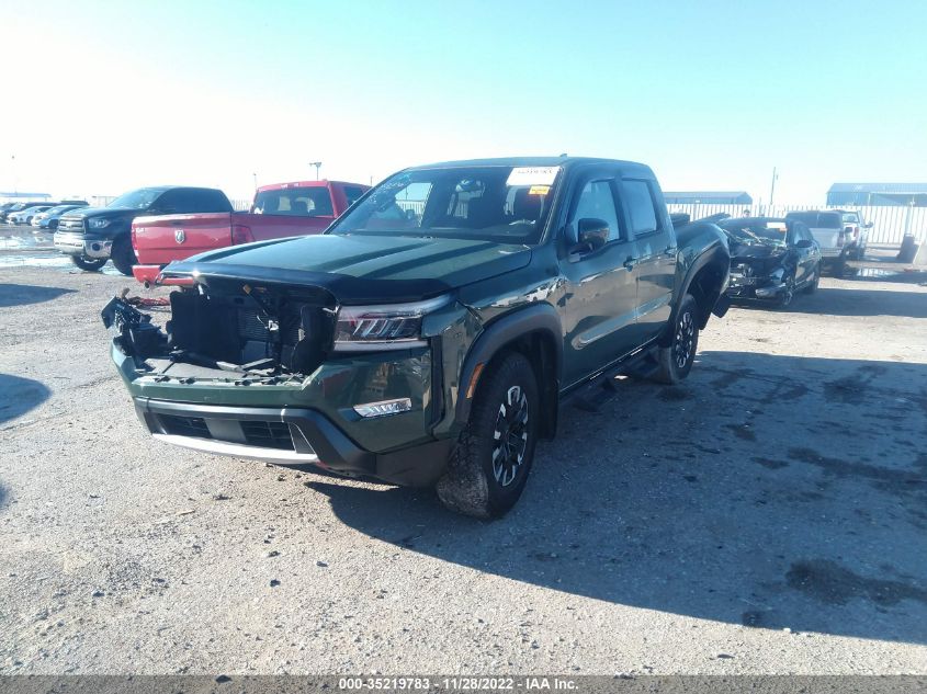 2022 NISSAN FRONTIER PRO-X VIN: 1N6ED1EJ1NN628142