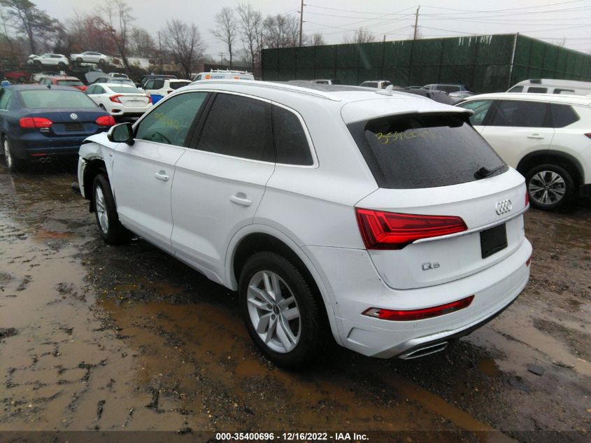 2022 AUDI Q5 S LINE PREMIUM VIN: WA1GAAFY1N2098752