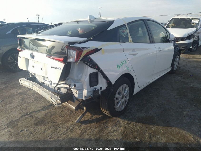 2021 TOYOTA PRIUS L VIN: JTDKAMFU0M3134308