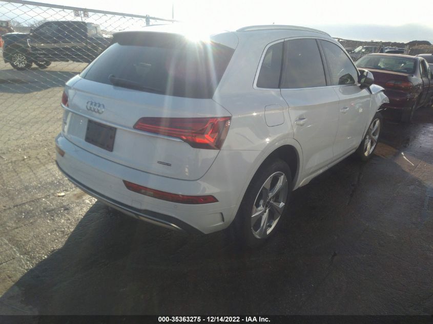 2021 AUDI Q5 PREMIUM PLUS VIN: WA1BAAFY2M2018240