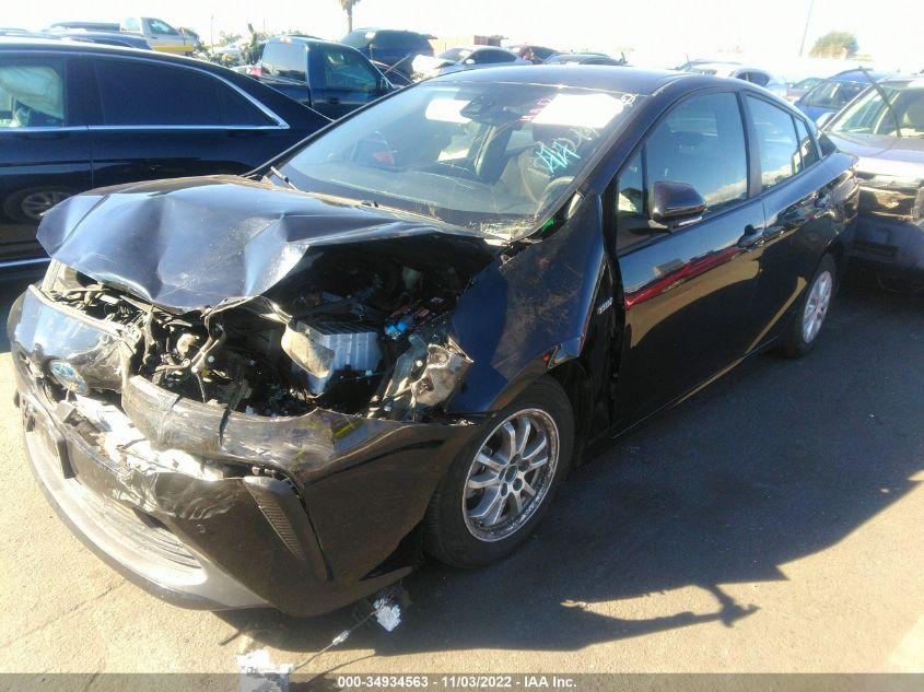 2021 TOYOTA PRIUS L VIN: JTDKAMFU1M3131837