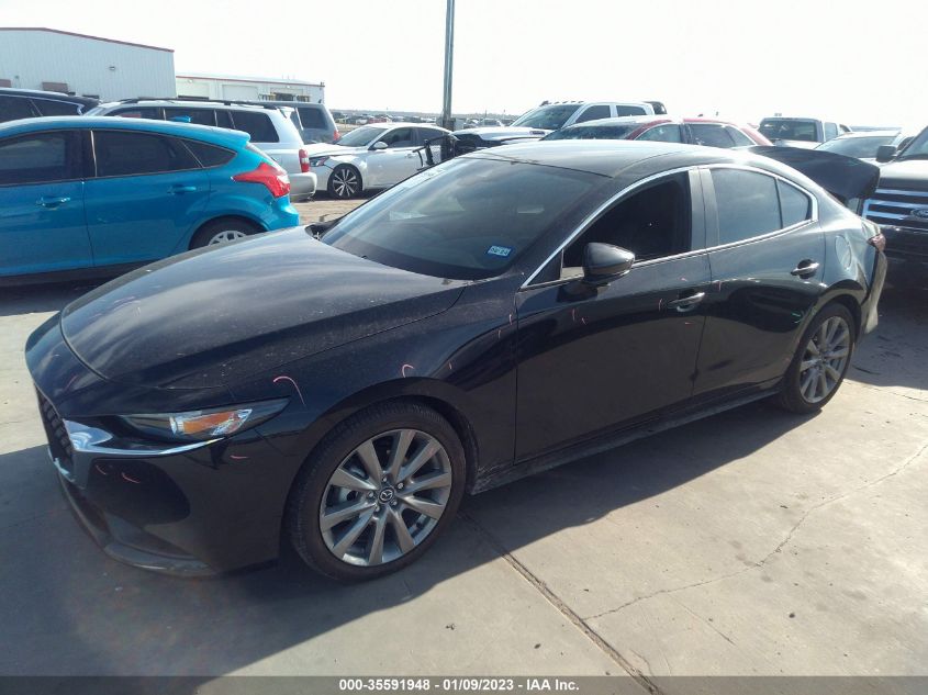 2022 MAZDA MAZDA3 SEDAN SELECT VIN: 3MZBPABL9NM310005