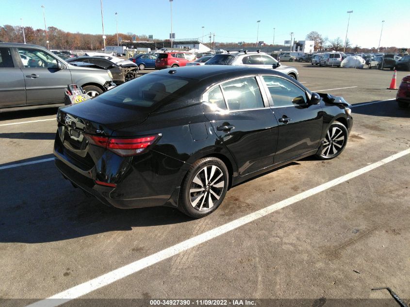 2022 NISSAN SENTRA SV VIN: 3N1AB8CV5NY280194