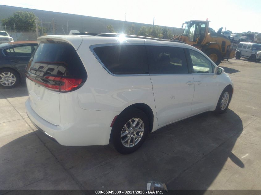 2022 CHRYSLER PACIFICA TOURING L VIN: 2C4RC1BG2NR115677