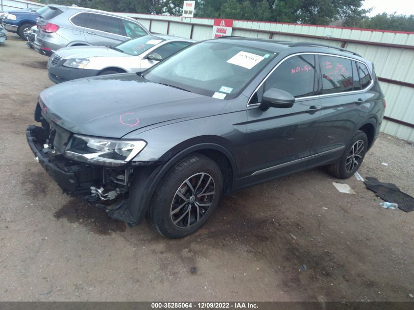 2021 VOLKSWAGEN TIGUAN SE/SE R-LINE BLACK/SEL VIN: 3VV3B7AX9MM024507