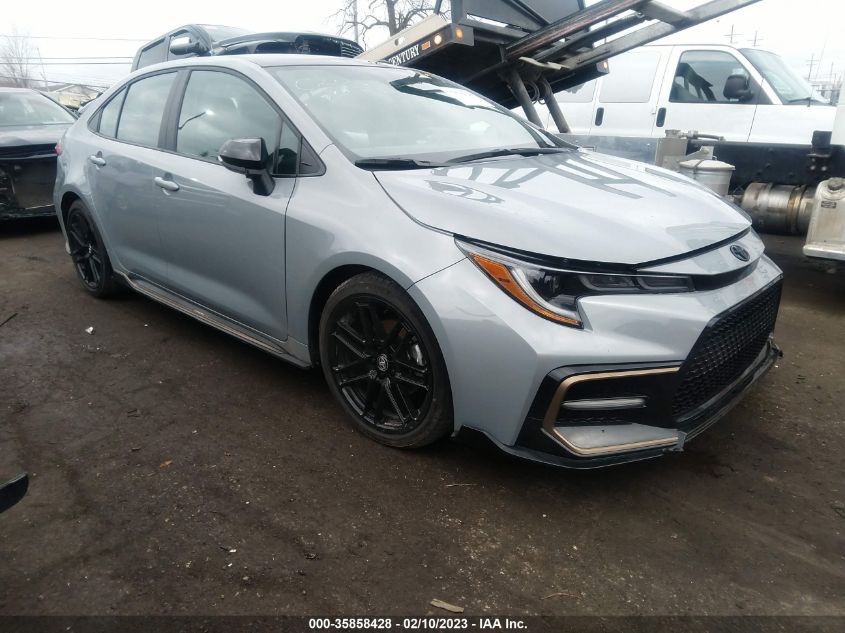 2022 TOYOTA COROLLA SE/SE NIGHTSHADE/APEX SE VIN: 5YFS4MCE4NP104600