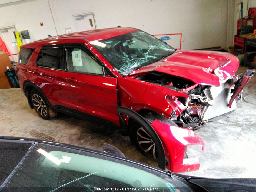 2021 FORD EXPLORER ST VIN: 1FM5K8GC2MGA82806