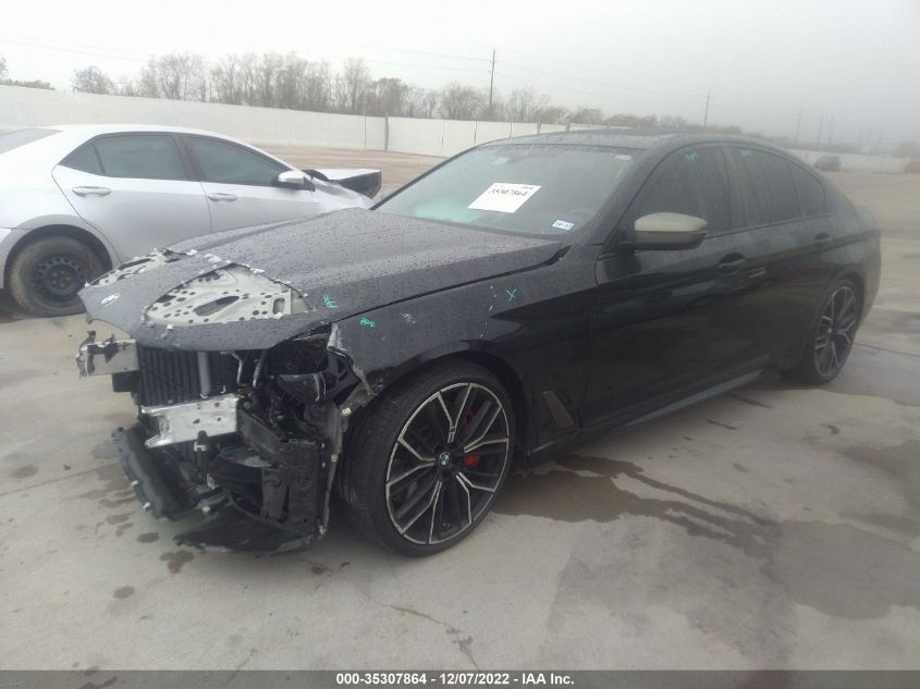 2021 BMW 5 SERIES M550I XDRIVE VIN: WBA13BK06MCF82114