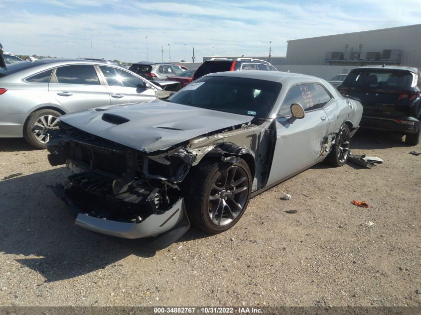 2022 DODGE CHALLENGER R/T SCAT PACK VIN: 2C3CDZFJ6NH160414